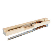Laguiole Silhouette 29cm Bread Knife Stainless Steel - Wooden look