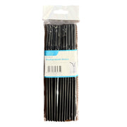 Biodegradable Straws Pack of 40 - Black