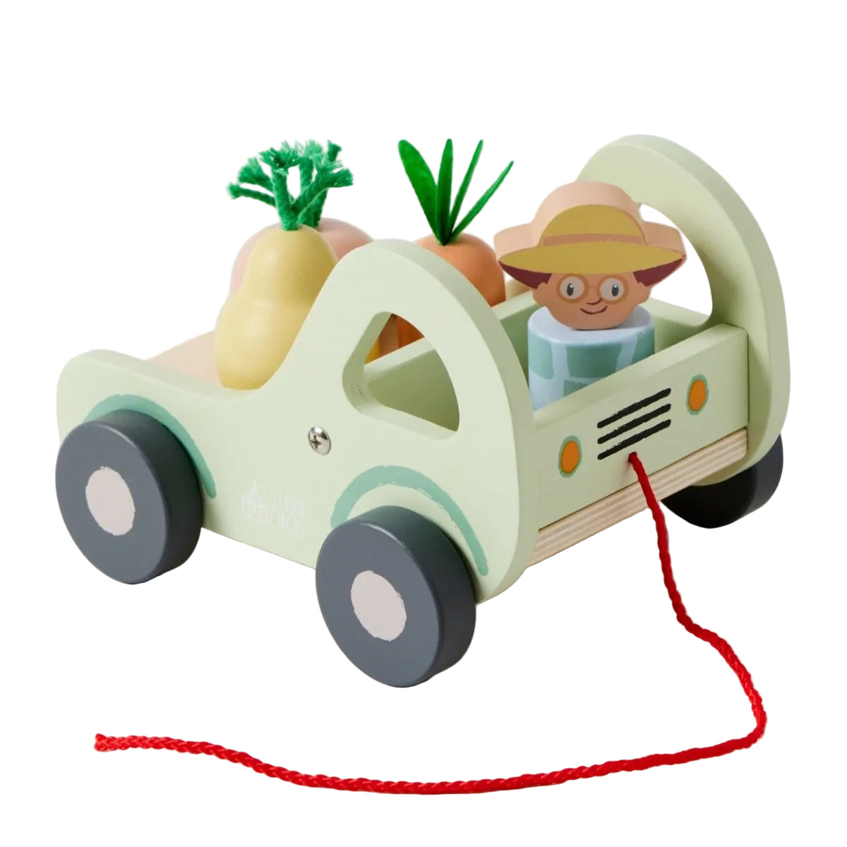 Studio Circus Fram Tractor Play Set Teakwood