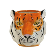 Ceramic Tiger Planter