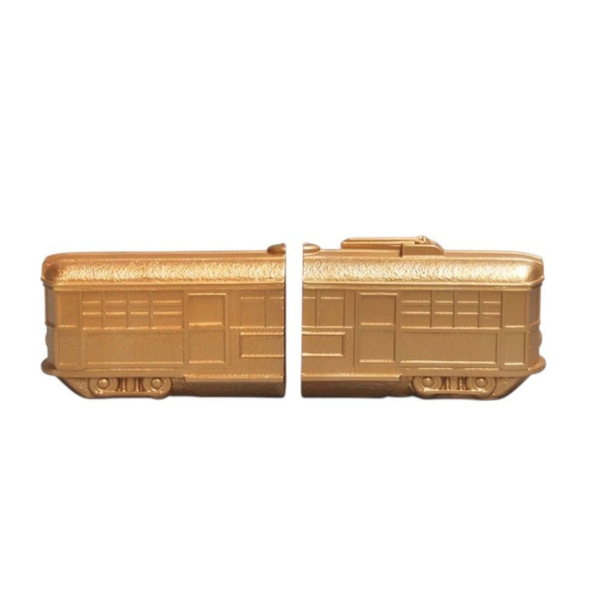 Tram Bookends - Gold