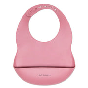 Kids Concepts Silicone Bib Powder Rose
