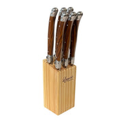 Laguiole 7 Piece Steak Knife Set