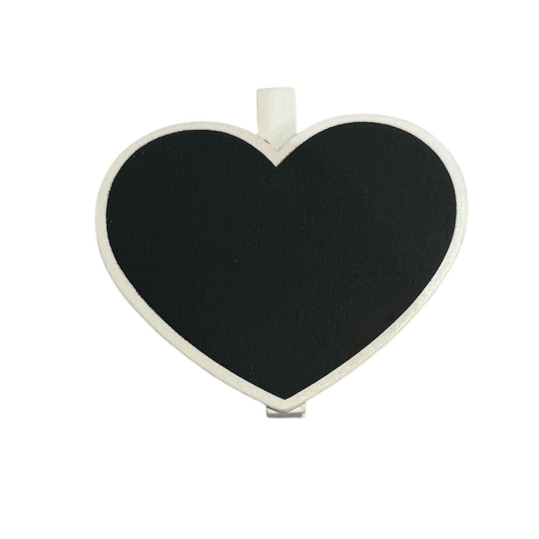 Peg Heart Blackboard - Pack of 6
