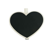 Peg Heart Blackboard - Pack of 6