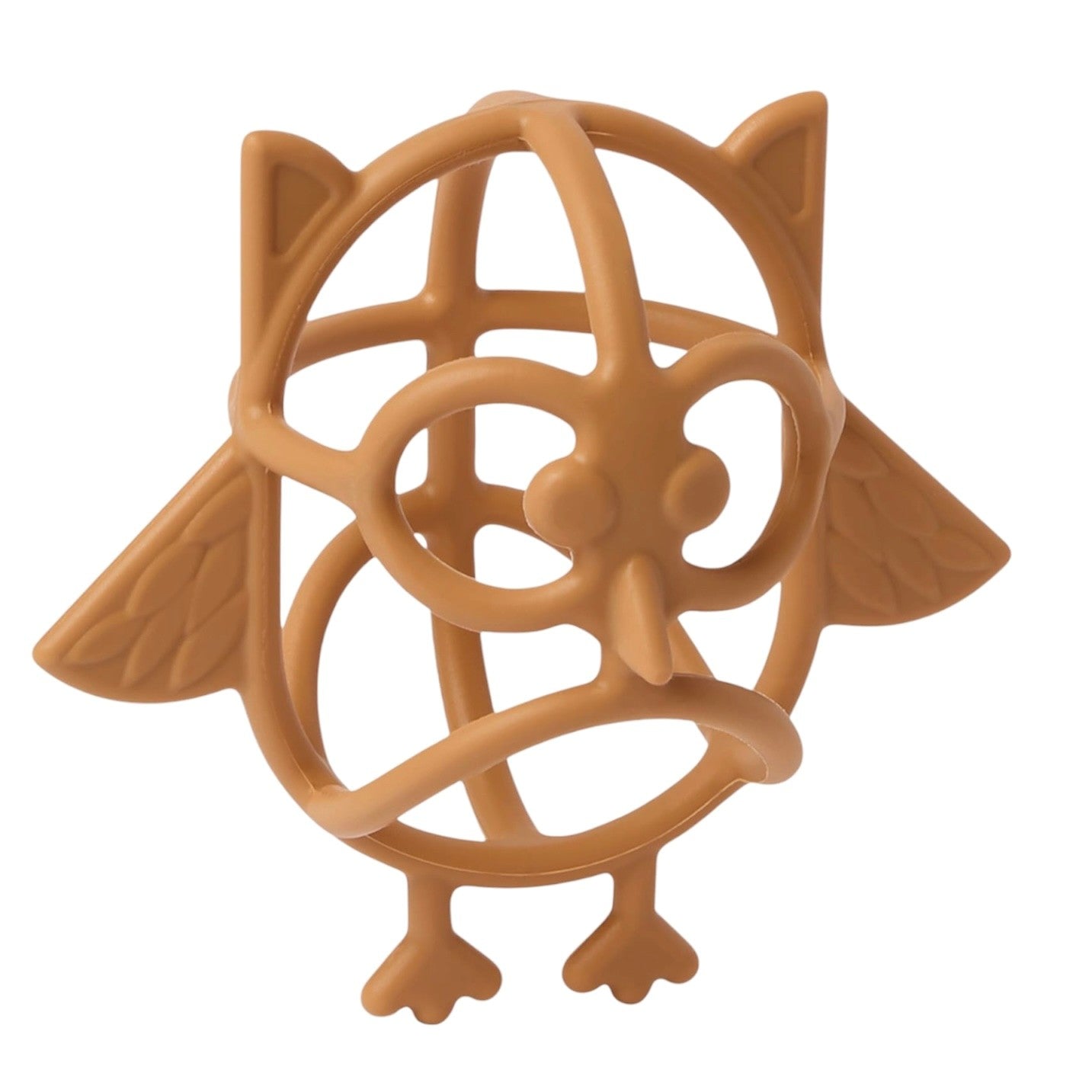 Kids Concepts Silicone 3D Sensory Toy Owl Pumpkin