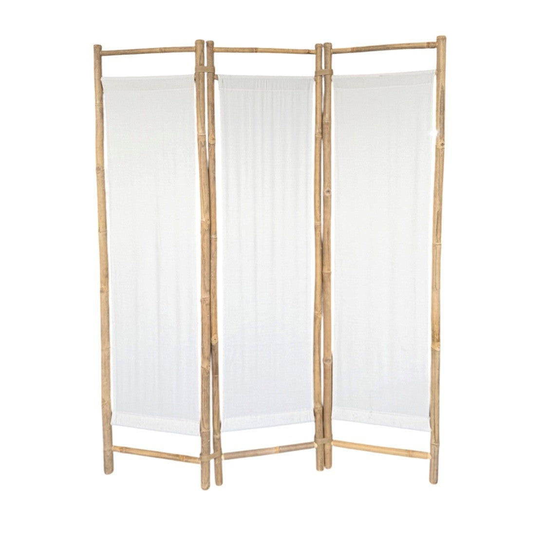 Ivory House Shi Room Divider Bamboo Canvas