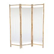 Ivory House Shi Room Divider Bamboo Canvas
