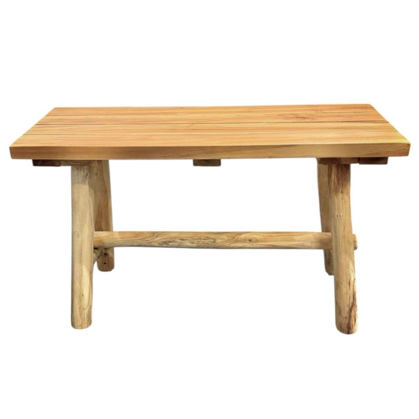 Attic Teakwood Bench Seat - Natural 80cm