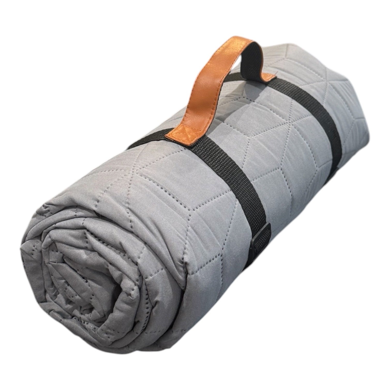 Quilted Picnic Mat Grey - 150 x 200 cm