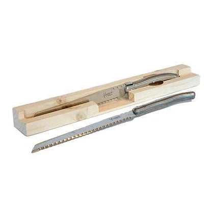 Laguiole Silhouette 29cm Bread Knife Stainless Steel - Silver