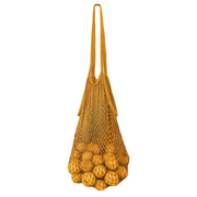Choose 2 Reuse 100% Cotton Market String Bag - Mustard