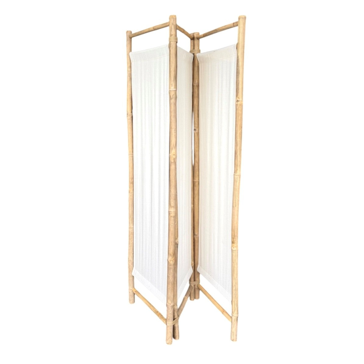 Ivory House Shi Room Divider Bamboo Canvas