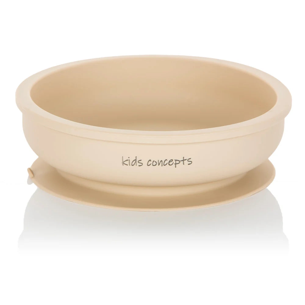 Kids Concepts Silicone Shallow Suction Bowl Sand