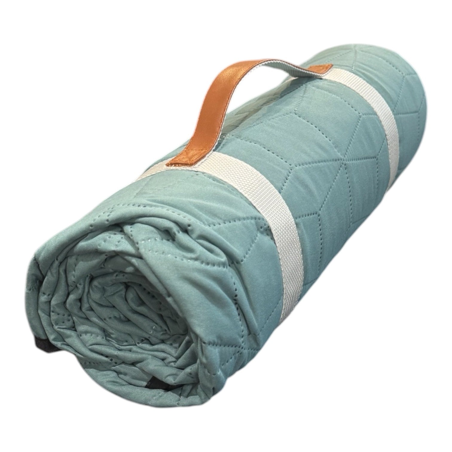 Quilted Picnic Mat Teal - 150 x 200 cm