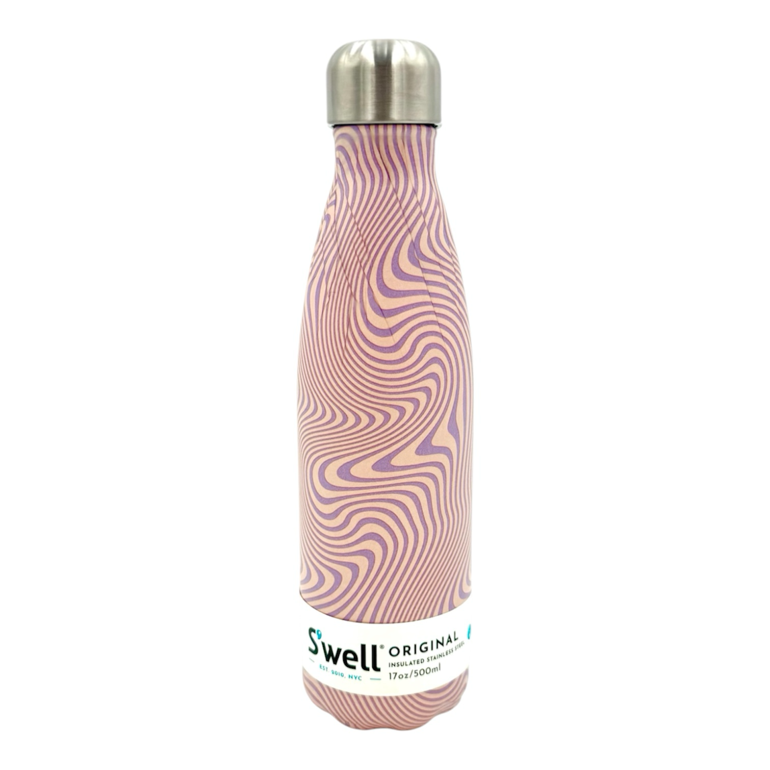 Swell Insulated Water Bottle - Lavender Swirl 500ml