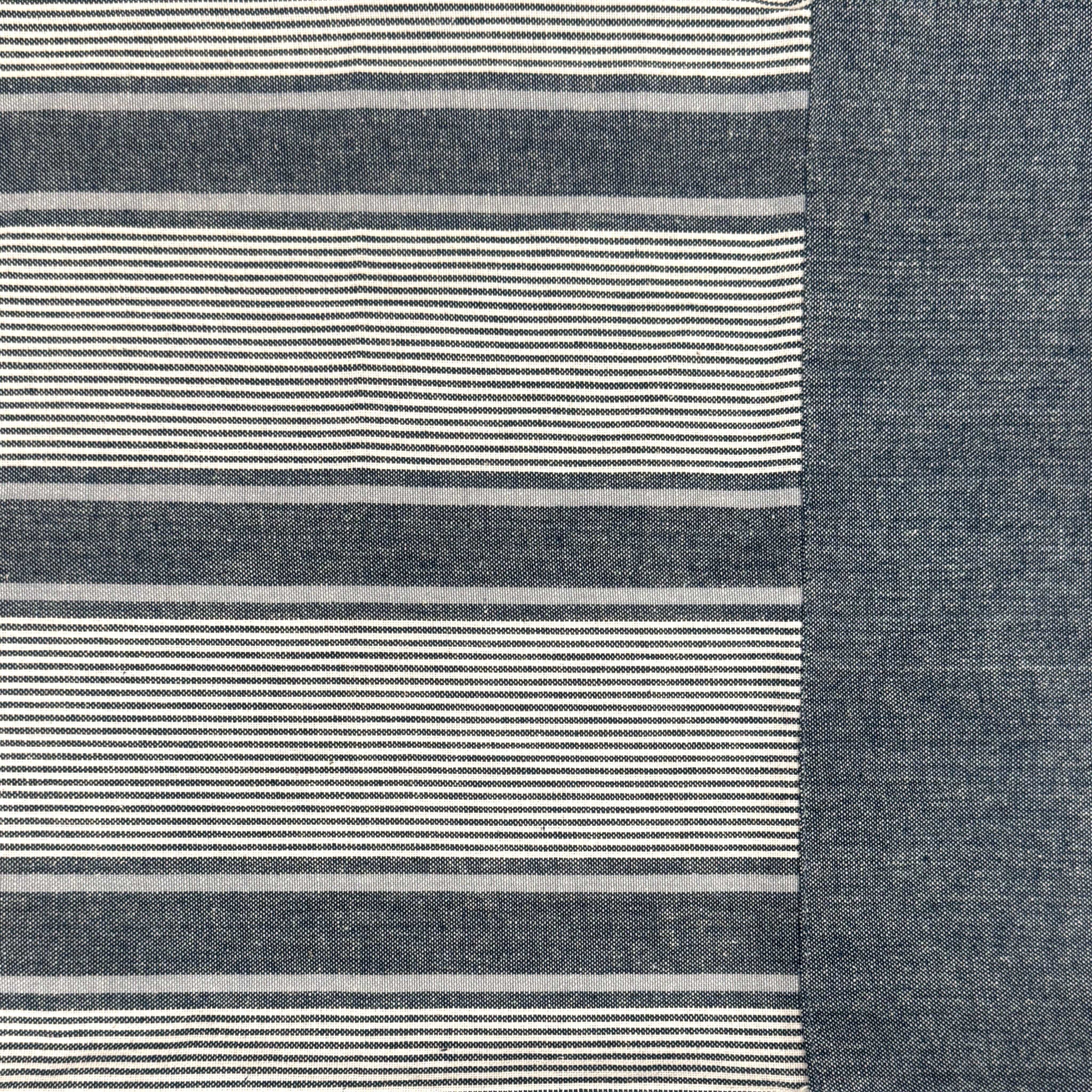 Ellis Cotton Kitchen Apron Blue Stripe