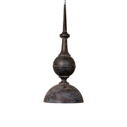 Potter Antique Bronze Grey Wash Pendant Light Small
