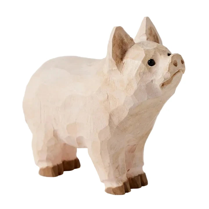 Nordic Kids Timber Pig Figurine