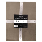 Douce Throw Blanket Tan