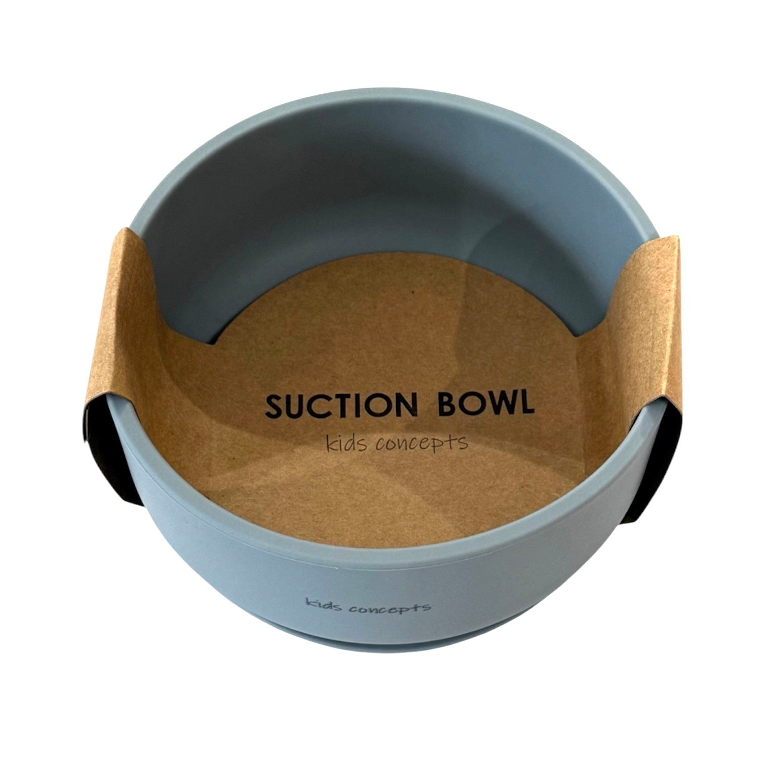 Kids Concepts Silicone Deep Suction Bowl Pebble
