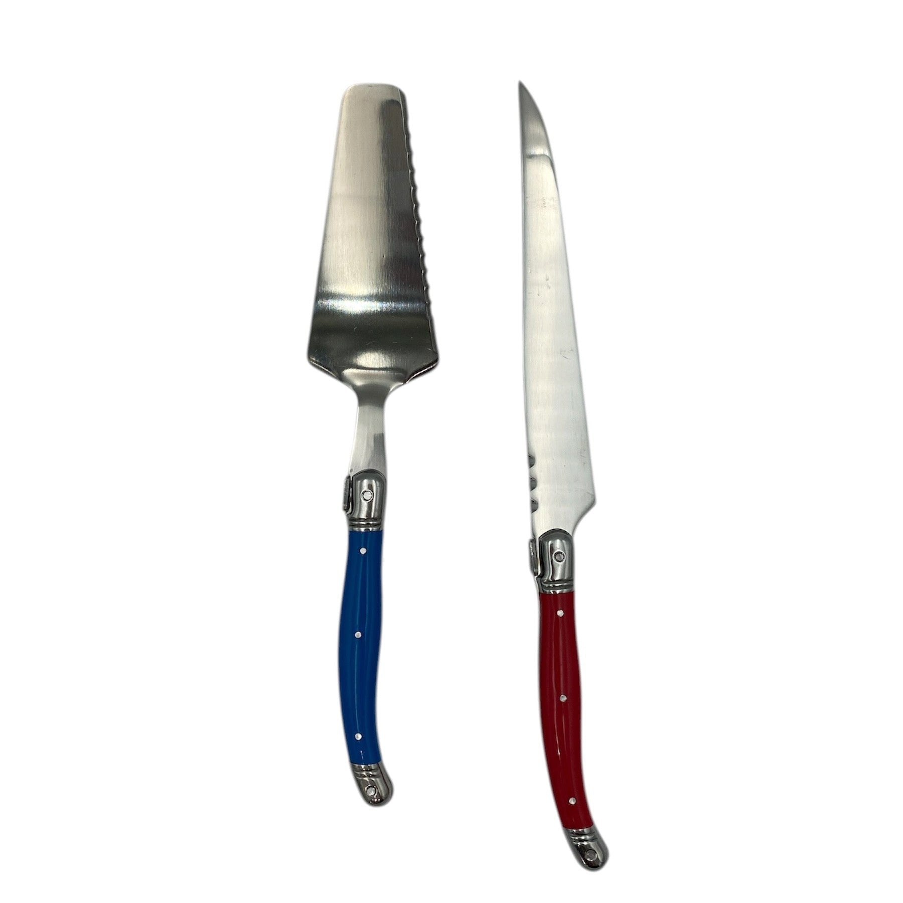Laguiole Two Piece Cake Set - Multi