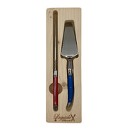 Laguiole Two Piece Cake Set - Multi