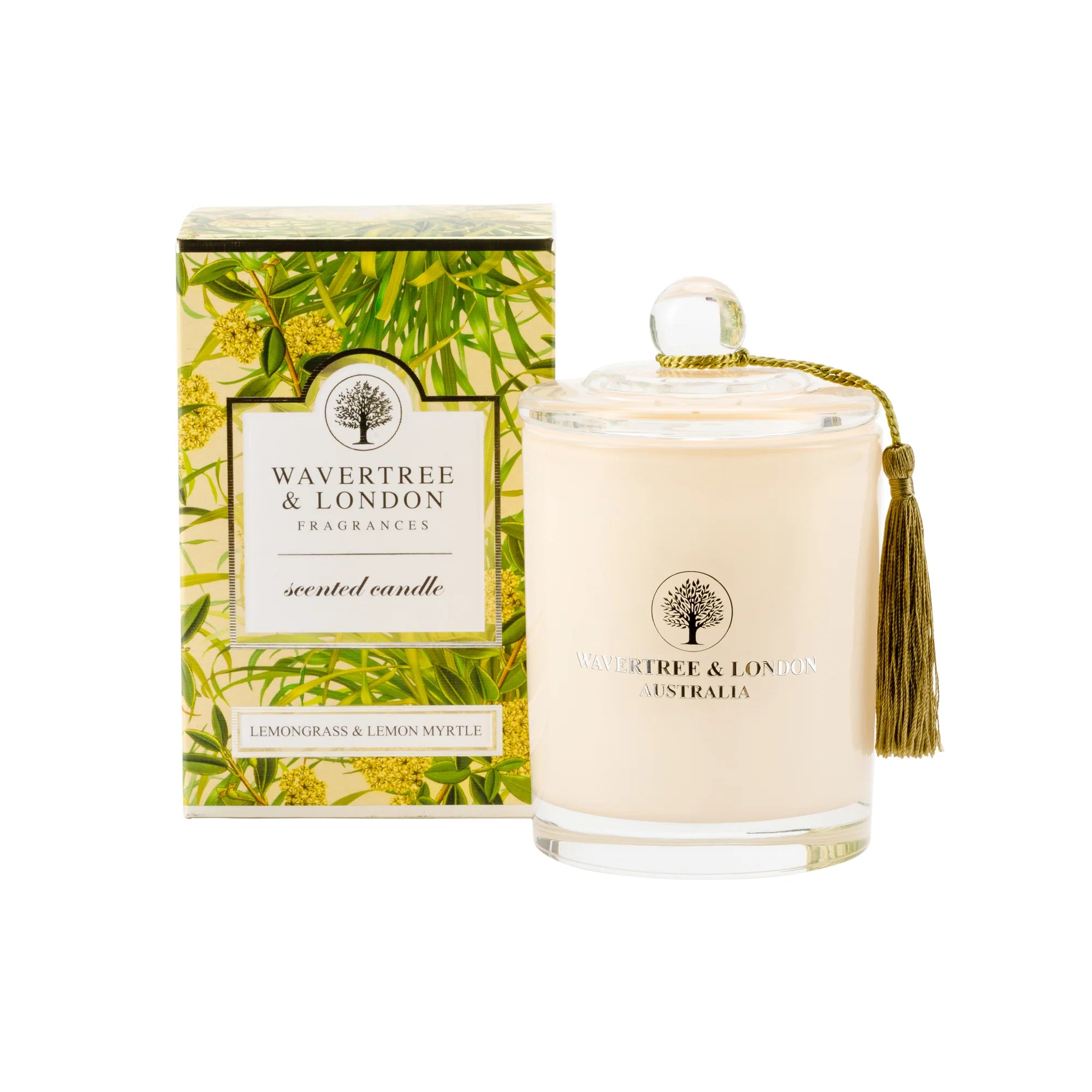 Wavertree and London Lemongrass and Lemon Myrtle Candle 330g