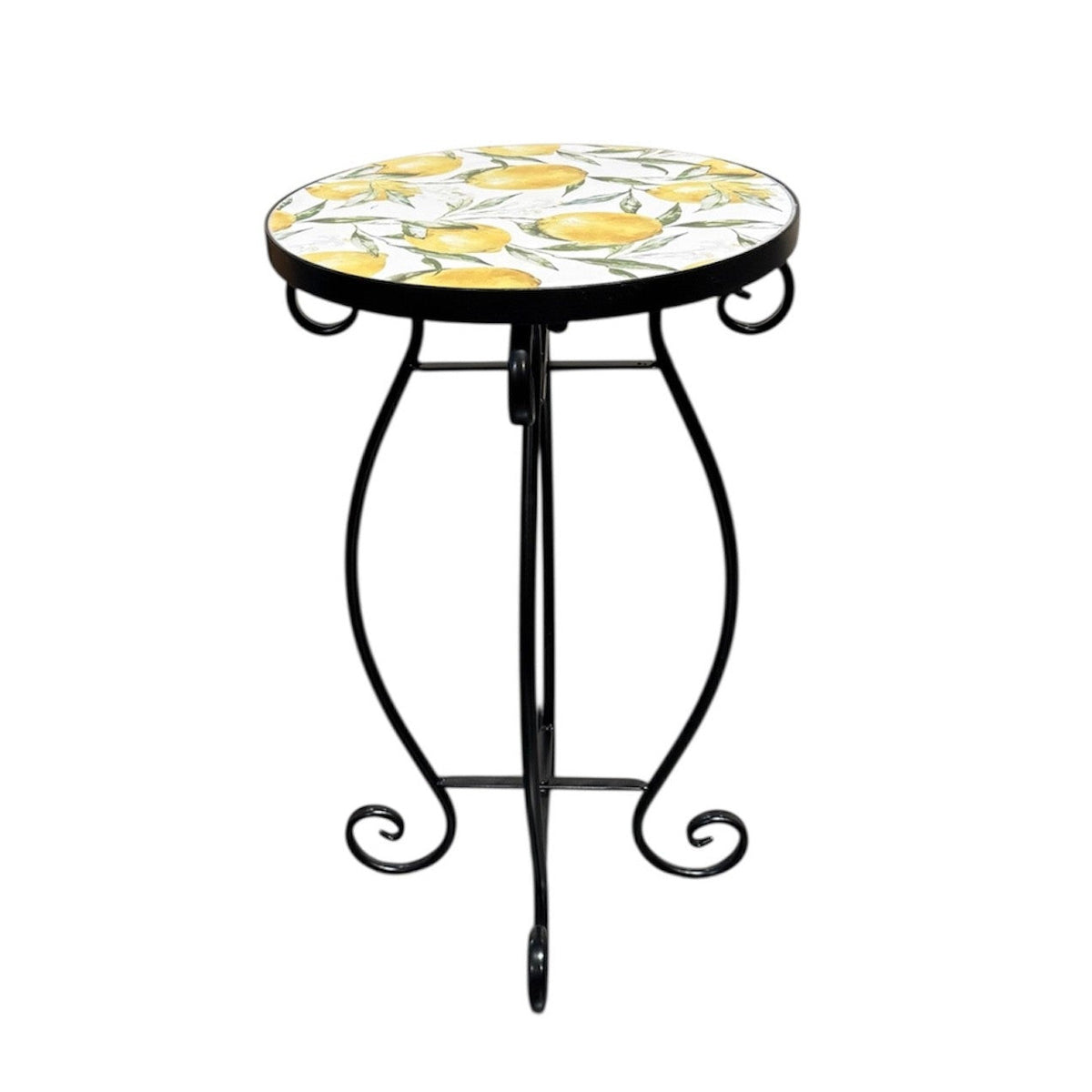 Lemonade Mosaic Side Table