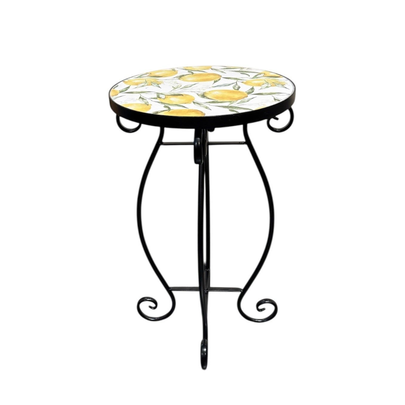 Lemonade Mosaic Side Table