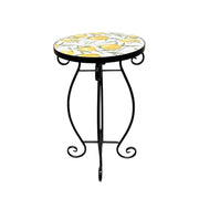 Lemonade Mosaic Side Table