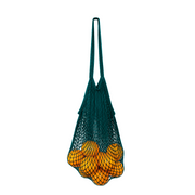 Choose 2 Reuse 100% Cotton Market String Bag - Teal