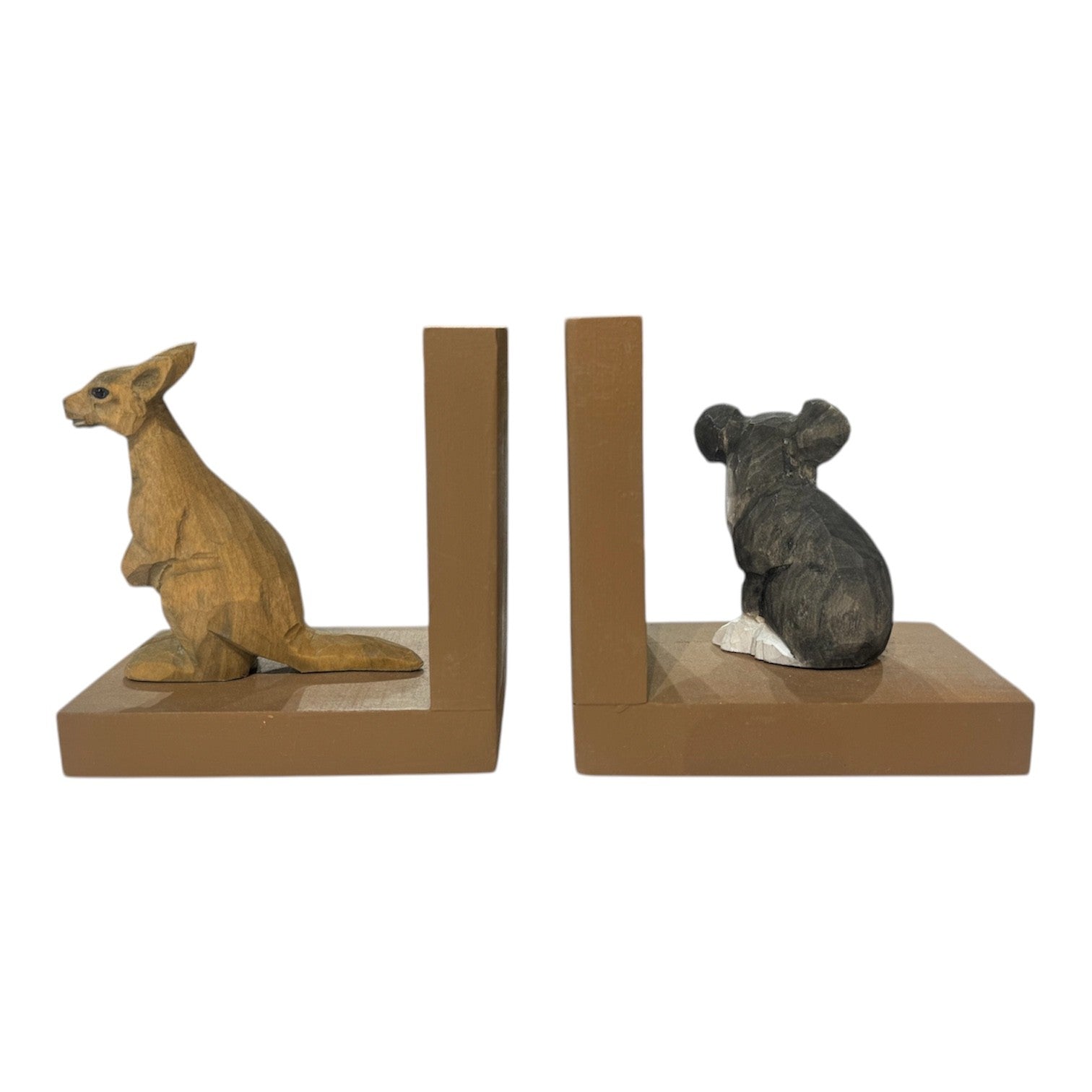 Nordic Kids Timber Bookends Australian Animals 2 Piece