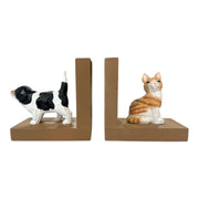 Nordic Kids Timber Bookends Pet Animals 2 Piece