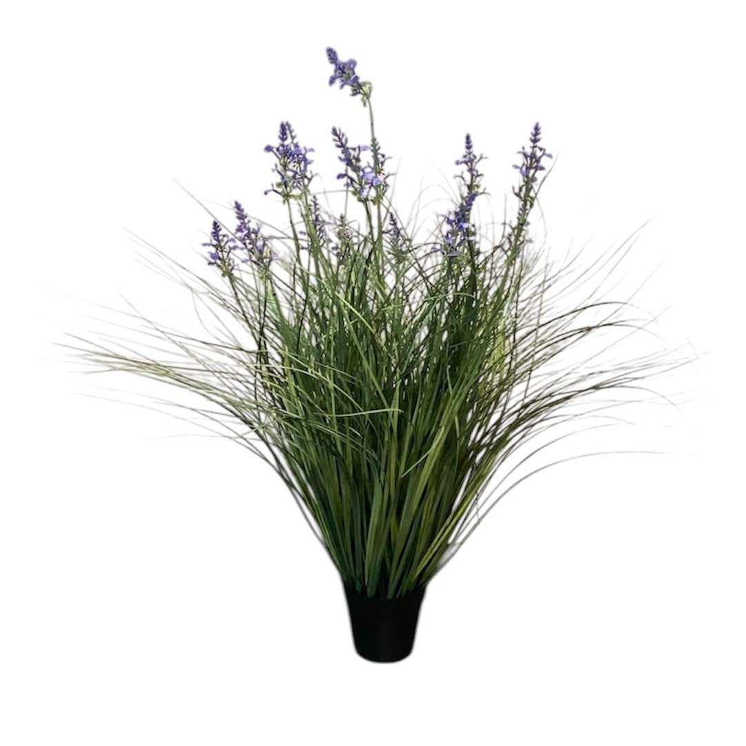 Artificial Onion Grass Plant in Pot 90cm