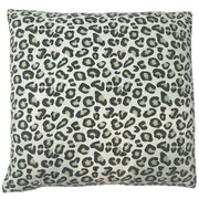 Cushion Cream, Grey & Green