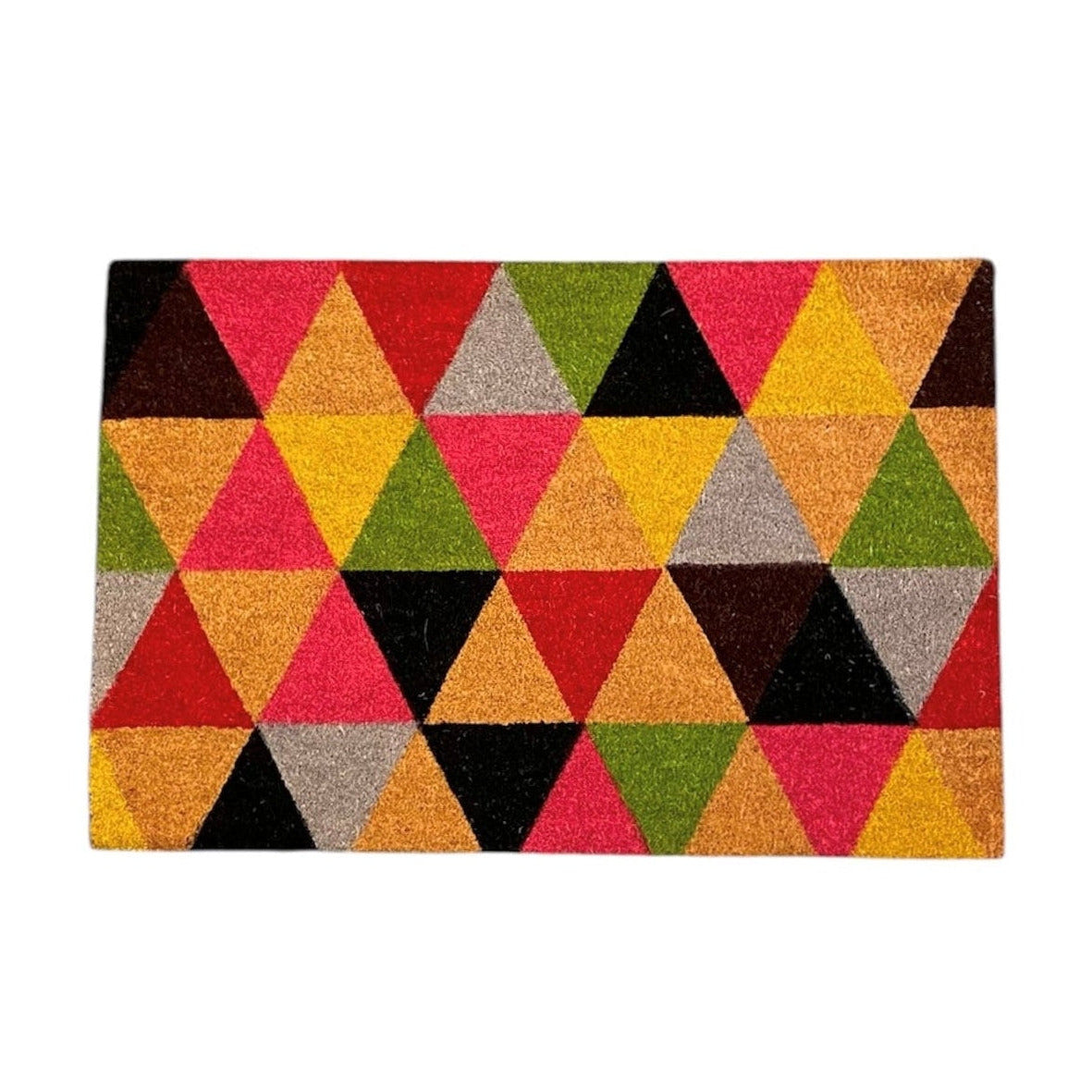 Doormat Multicolour Triangle 90cm