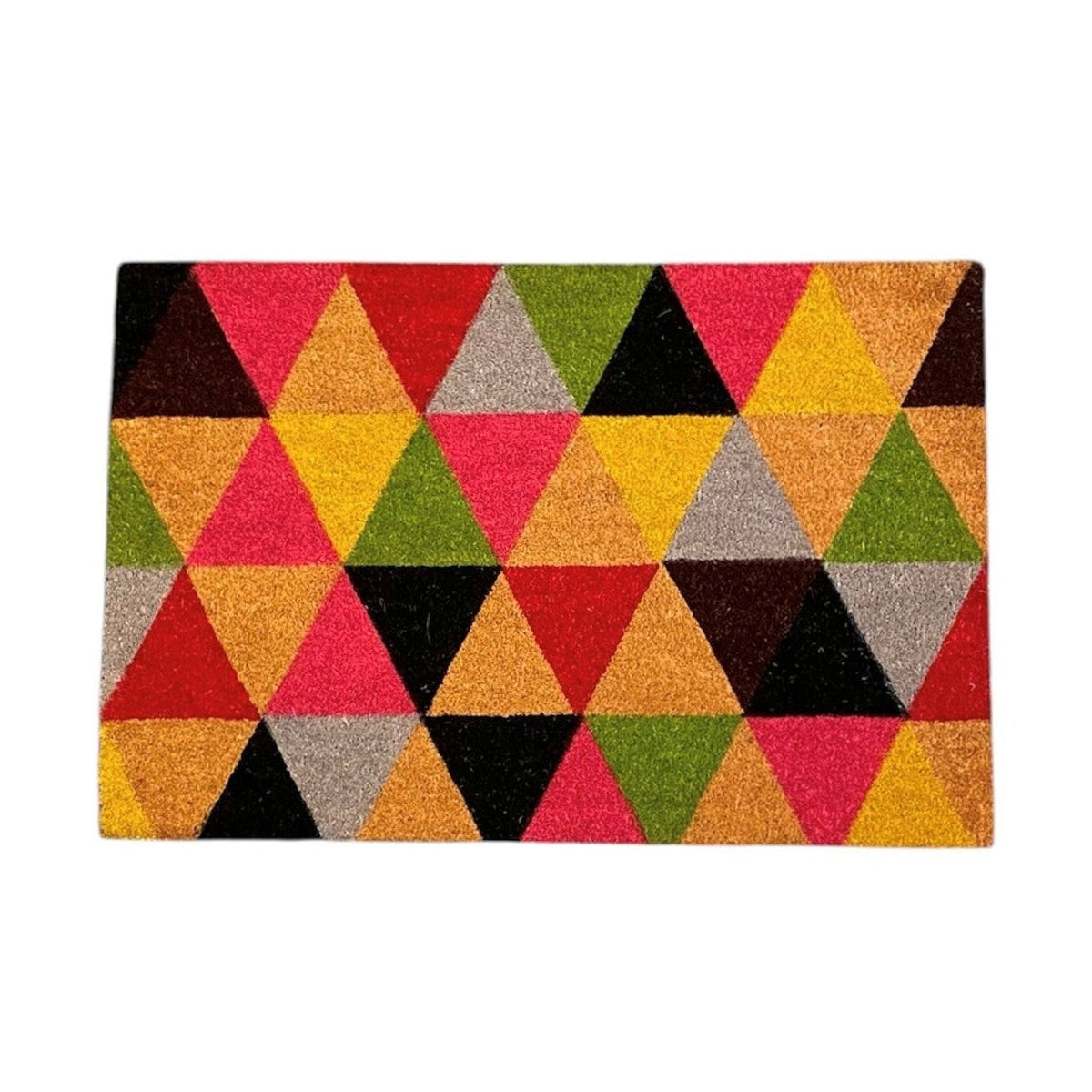 Doormat Multicolour Triangle 60cm