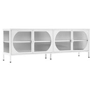Juno Metal Entertainment Unit White - 160cm