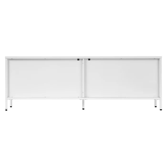 Juno Metal Entertainment Unit White - 160cm