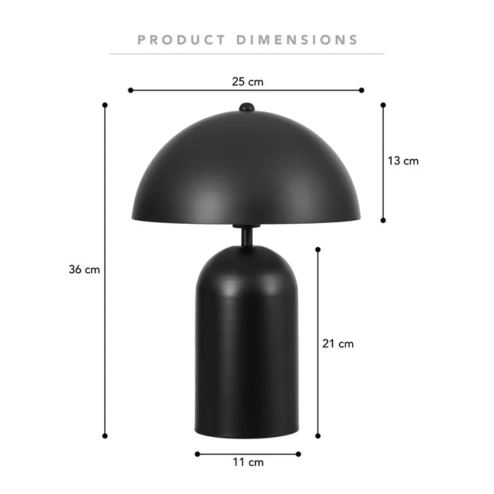 Molly Table Lamp Black