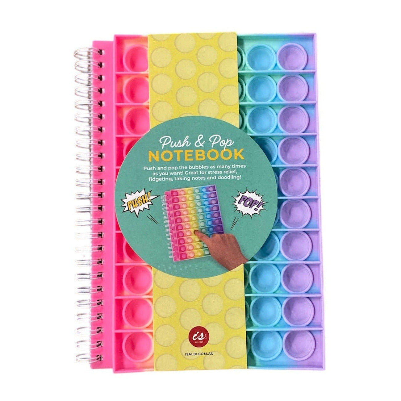 Push and Pop Lined Note Book