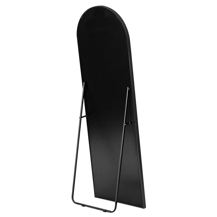 Ora Arch Mirror Free Standing Full Length 165cm Black