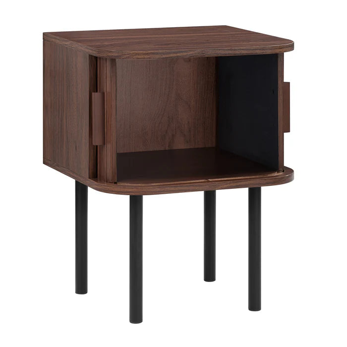 Piper Bedside Table Walnut