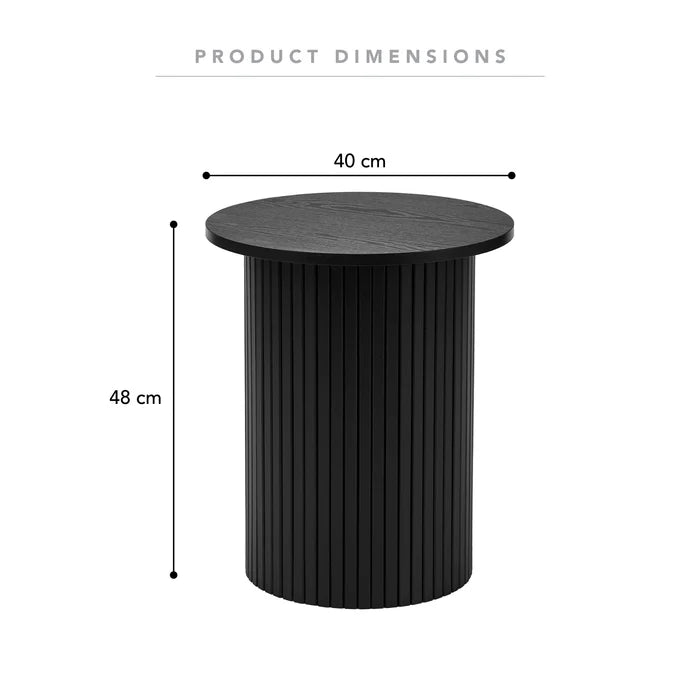 Piper Side Table Black