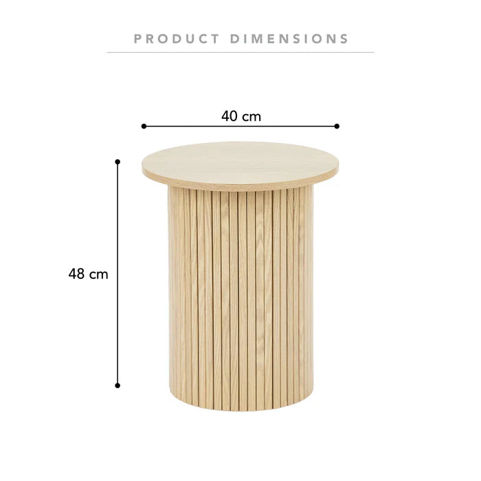 Piper Side Table Natural