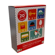 Spelling Puzzles: Objects Three and Four Letter Words