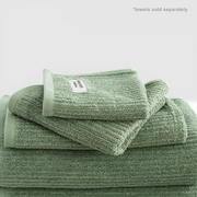 Renee Taylor Cobblestone 650 GSM Cotton Ribbed Hand Towels - Sage