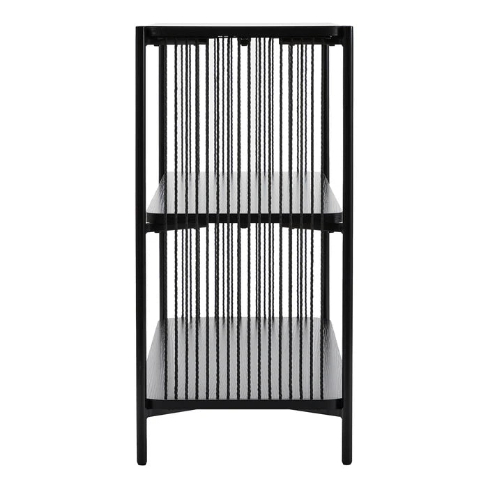 Sabrina Square Sideboard Black
