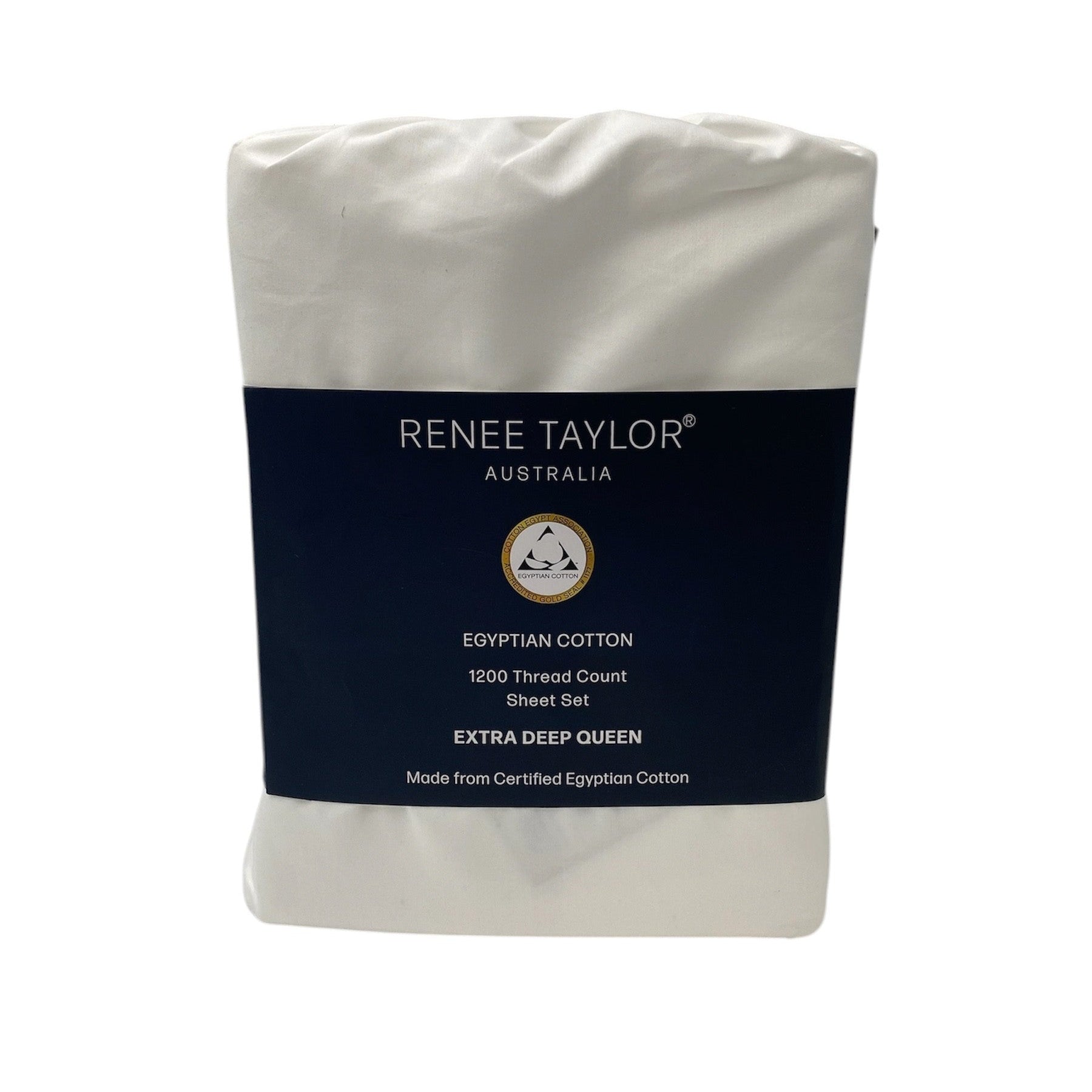 Renee Taylor 1200 Thread Count Egyptian Queen Cotton Sheet Sets